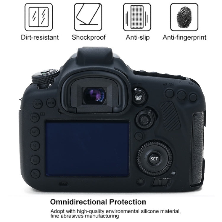 Capa Protetora de Silicone Macio para Canon EOS 7D Mark II, Para Canon EOS 7D Mark II