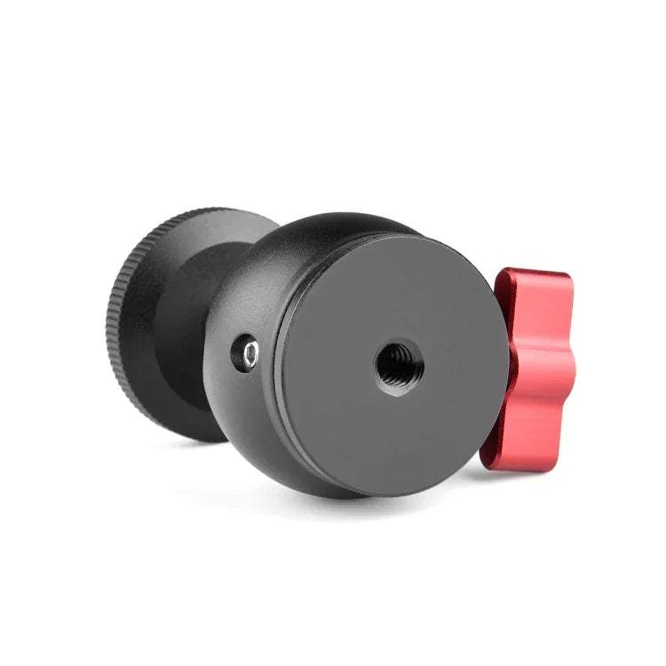 Adaptador de Cabeça de Bola Metálica Panorâmica de 360 Graus YELANGU para Tripé Dolly Car, Adaptador de Cabeça de Bola