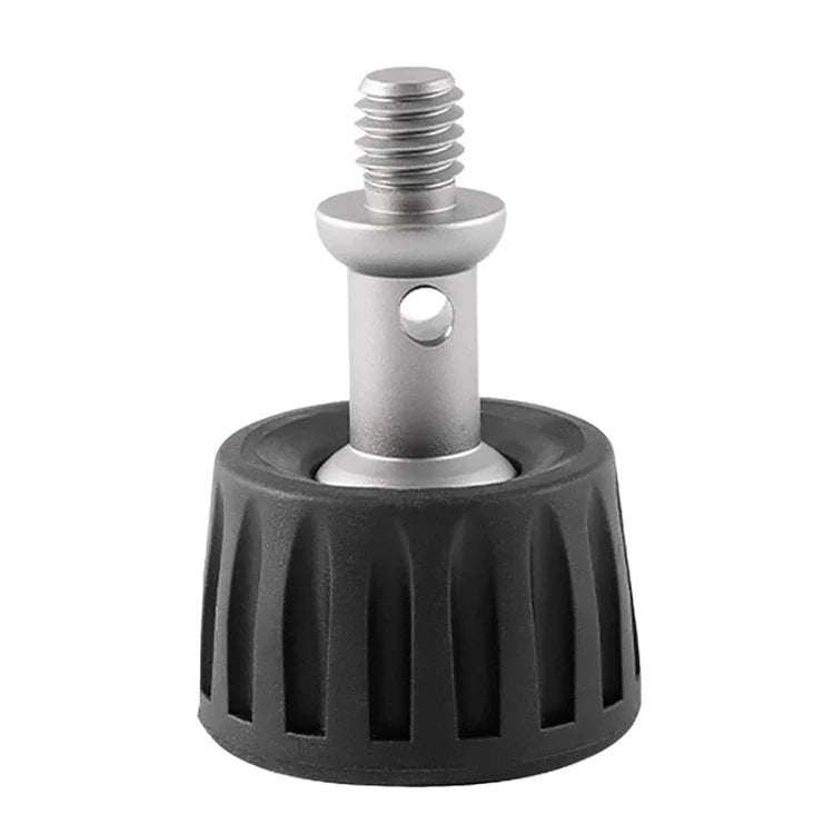 Picos de Pé em Aço Inoxidável 3/8 polegadas para Tripé BEXIN GSF37-S com Almofada de Pé em Plástico, GSF37-S