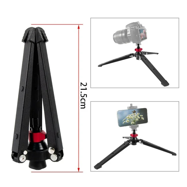 Base de Tripé Monopé de Três Pés BEXIN ST-3 Mini para Secretária