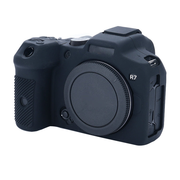 Para Canon EOS R7 Capa Protetora de Silicone Macio, Para Canon EOS R7