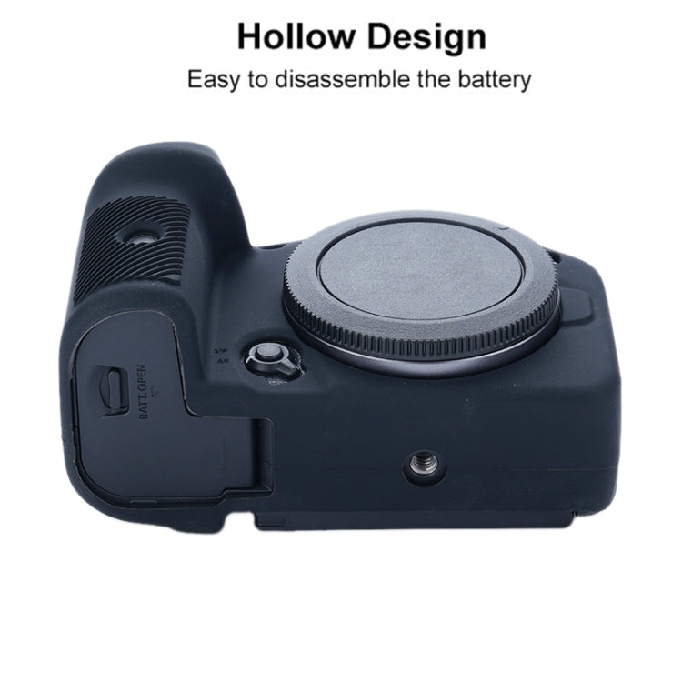 Para Canon EOS R7 Capa Protetora de Silicone Macio, Para Canon EOS R7