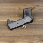 Base de Meia Capa em Pele PU com Rosca de 1/4 polegadas para Canon EOS R7, Para Canon EOS R7