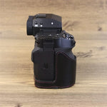 Base de Capa Metade para Câmara em Pele PU com Rosca de 1/4 polegadas para Fujifilm XH2S, Para Fujifilm XH2S