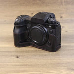 Base de Capa Metade para Câmara em Pele PU com Rosca de 1/4 polegadas para Fujifilm XH2S, Para Fujifilm XH2S