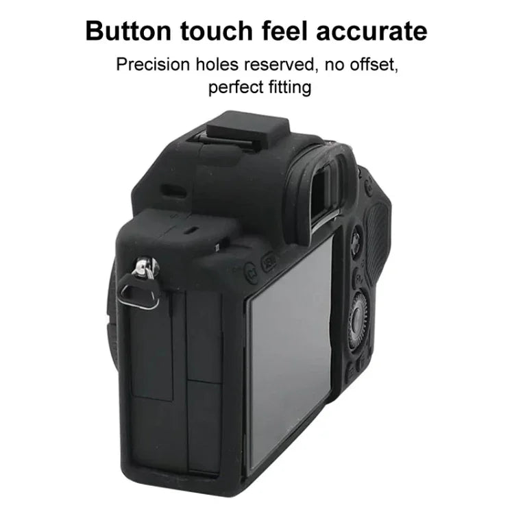 Capa Protetora de Silicone Macio para Sony A7S III / A7S3, Para Sony A7S III / A7S3