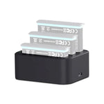 Carregador Rápido de Baterias Tri-Slot para Insta360 X3 / One X2, Para Insta360 X3 / One X2 Tri-Slot Batteries