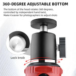 Adaptador de Cabeça de Bola Panorâmico em Metal YELANGU LW-A01, LW-A01