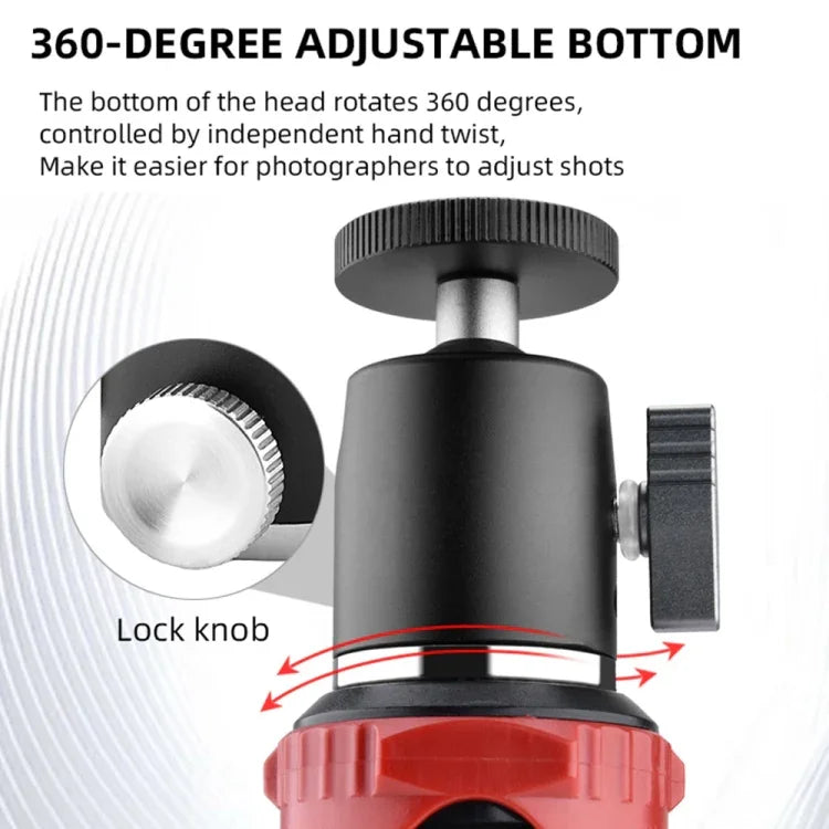 Adaptador de Cabeça de Bola Panorâmico em Metal YELANGU LW-A01, LW-A01