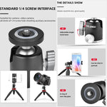 Adaptador de Cabeça de Bola Panorâmico em Metal YELANGU LW-A01, LW-A01