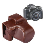 Capa de Corpo Inteiro em Pele PU para Câmara com Alça para Canon EOS M5, Para EOS M5