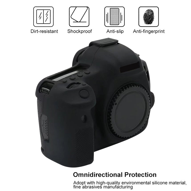 For Canon EOS 5DS Soft Silicone Protective Case, For Canon EOS 5DS