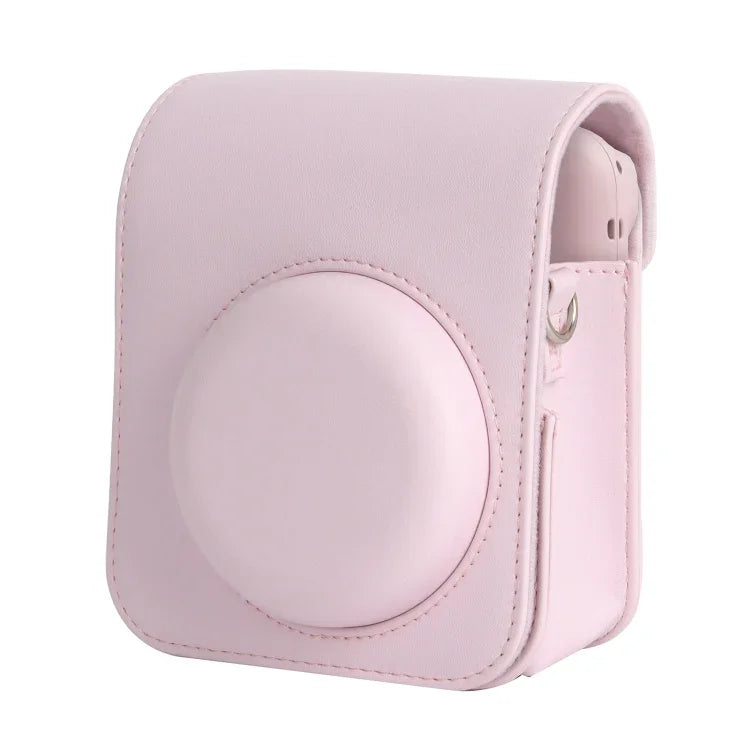 Bolsa de Pele para Câmara FUJIFILM instax mini 12 com Alça