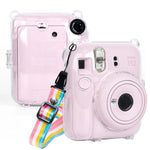 Bolsa Rígida Cristal com Alça para Câmara FUJIFILM Instax mini 12, Para FUJIFILM Instax mini 12