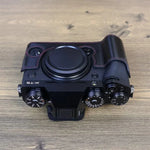 Base de Capa Metade de Câmara em Pele PU com Rosca de 1/4 polegada para FUJIFILM X-T5, Para FUJIFILM X-T5