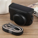 Bolsa de Pele para Câmara Vlog Sony ZV-1F com Alça, Para Sony ZV-1F