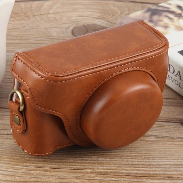 Bolsa de Pele para Câmara Vlog Sony ZV-1F com Alça, Para Sony ZV-1F