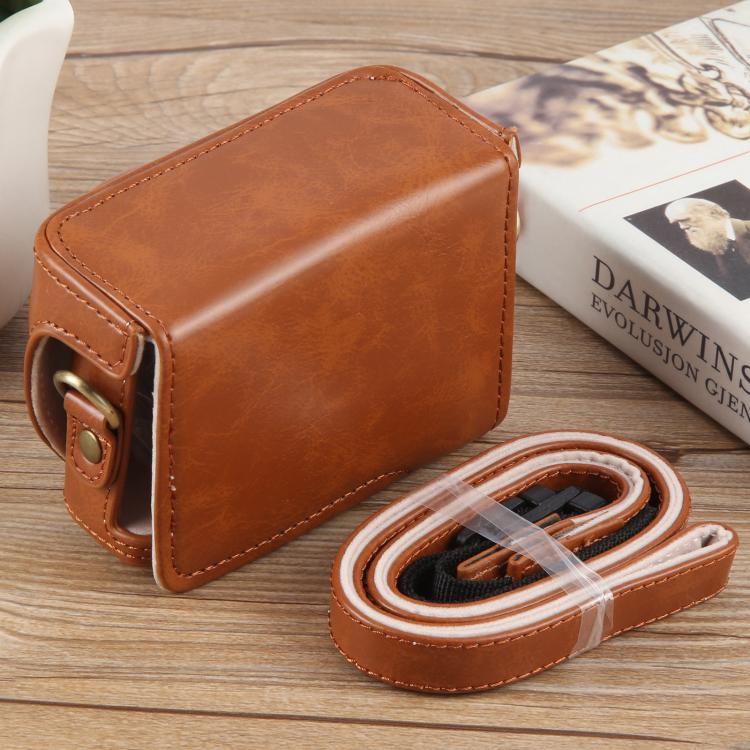 Bolsa de Pele para Câmara Vlog Sony ZV-1F com Alça, Para Sony ZV-1F