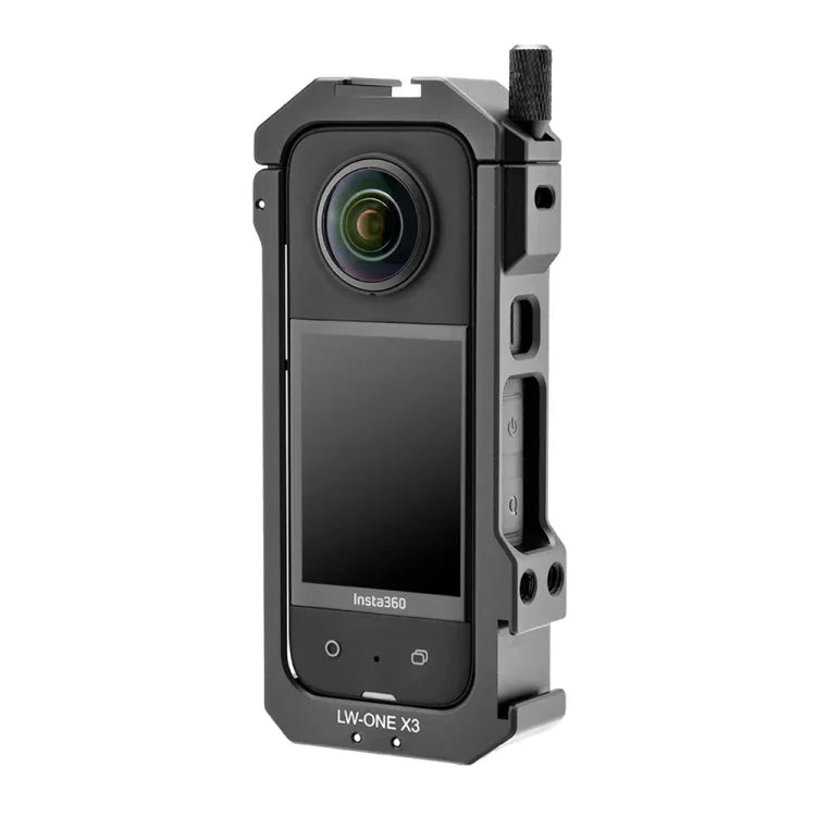 Estojo de Estrutura Alargada em Metal para Insta360 X3 YELANGU LW-ONE X3, LW-ONE X3