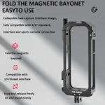 Estojo de Estrutura Alargada em Metal para Insta360 X3 YELANGU LW-ONE X3, LW-ONE X3