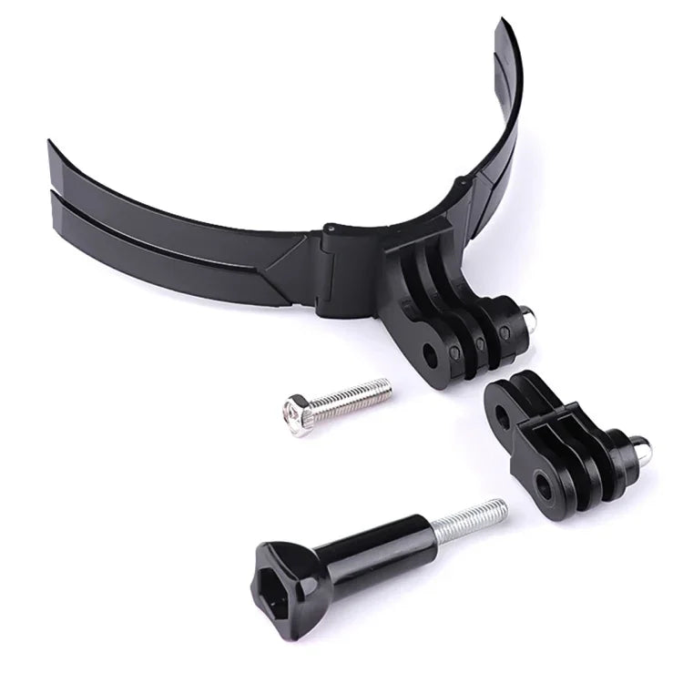 Kit Dobrável de Montagem para Câmara de Ação com Suporte para Telemóvel, Fivela J-Hook, Suporte Giratório para Telemóvel e Adaptador, Montagem Dobrável e Flexível