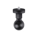 Adaptador de Montagem com Cabeça de Bola ABS de 25mm 1/4 polegada