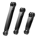 Braço Extensor de Alumínio 3 em 1 com Empunhadura para GoPro, Insta360, DJI e Outras Câmaras de Ação, 3 em 1