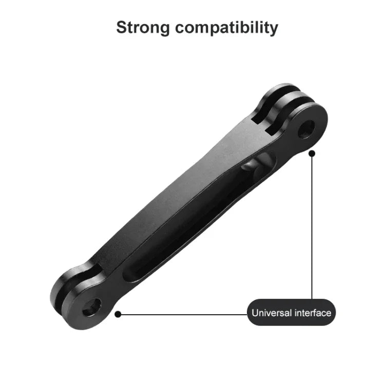 Braço Extensor de Alumínio 3 em 1 com Empunhadura para GoPro, Insta360, DJI e Outras Câmaras de Ação, 3 em 1