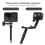 Braço Extensor de Alumínio Articulado para GoPro, Insta360, DJI e Outras Câmaras de Ação, Comprimento: 10.8cm, 10.8cm