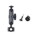 Suporte de Fixação para Guiador de Banco Frontal de Carro com Cabeça de Esfera 21mm com Adaptador para Tripé e Parafuso para GoPro, Insta360, DJI e Outras Câmaras de Ação, 21mm 16.3cm