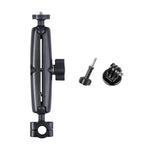 Suporte Fixador de Guiador para Banco Frontal de Carro com Cabeça de Bola 25mm, Adaptador de Tripé & Parafuso para GoPro, Insta360, DJI e Outras Câmaras de Ação, 25mm 22cm