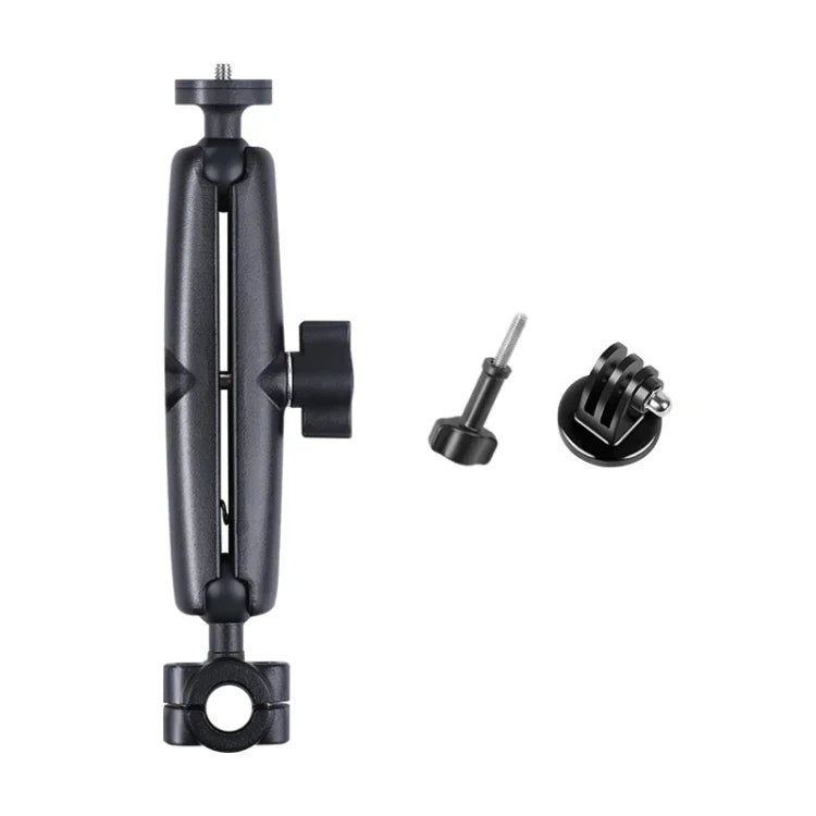 Suporte Fixador de Guiador para Banco Frontal de Carro com Cabeça de Bola 25mm, Adaptador de Tripé & Parafuso para GoPro, Insta360, DJI e Outras Câmaras de Ação, 25mm 22cm