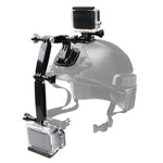 Conjunto de Suportes Frontais para Capacete para GoPro, Insta360, DJI e Outras Câmaras de Ação, Conjunto de Suportes