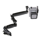 Conjunto de Suportes Frontais para Capacete para GoPro, Insta360, DJI e Outras Câmaras de Ação, Conjunto de Suportes