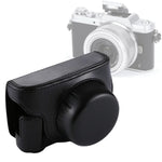 Bolsa de Câmera em Pele PU com Alça para Panasonic Lumix GF7 / GF8 / GF9 (Objetivas 12-32mm / 14-42mm), Para Lumix GF7