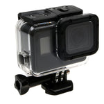 Para GoPro HERO6 /5 Caixa Protetora Subaquática 30m + Tampa Traseira Oca com Fivela Suporte Básico & Parafuso, Sem Necessidade de Desmontar a Objetiva (GP413), Caixa Protetora + Tampa Traseira