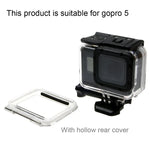 Para GoPro HERO6 /5 Caixa Protetora Subaquática 30m + Tampa Traseira Oca com Fivela Suporte Básico & Parafuso, Sem Necessidade de Desmontar a Objetiva (GP413), Caixa Protetora + Tampa Traseira