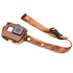 Para GoPro HERO7 Black /6 /5 Estojo em Pele PU com Correia de Pescoço & Botões, Pele PU (Castanho), Pele PU (Café), Pele PU (Preto)