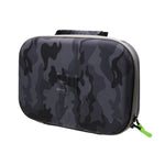Estojo Portátil Impermeável e Amortecedor EVA com Padrão Camuflado para Acessórios de Câmaras de Ação GoPro, Insta360, DJI e Outras, Tamanho: 27cm x 19cm x 7cm