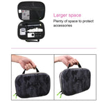 Estojo Portátil Impermeável e Amortecedor EVA com Padrão Camuflado para Acessórios de Câmaras de Ação GoPro, Insta360, DJI e Outras, Tamanho: 27cm x 19cm x 7cm