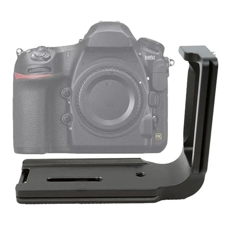 Suporte Base de Placa L de Libertação Rápida para Fotografia Vertical FITTEST FLN-D850 para Nikon D850, Nikon D850