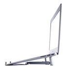 Suporte Dobrável Universal em Liga de Alumínio para Arrefecimento com Extensor de Altura para PC iPad Notebook de 12-17 polegadas