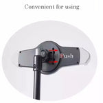 Suporte Universal de Tripé para Tablet de Chão para iPad, e Tablet e Portátil de 7 - 12 polegadas