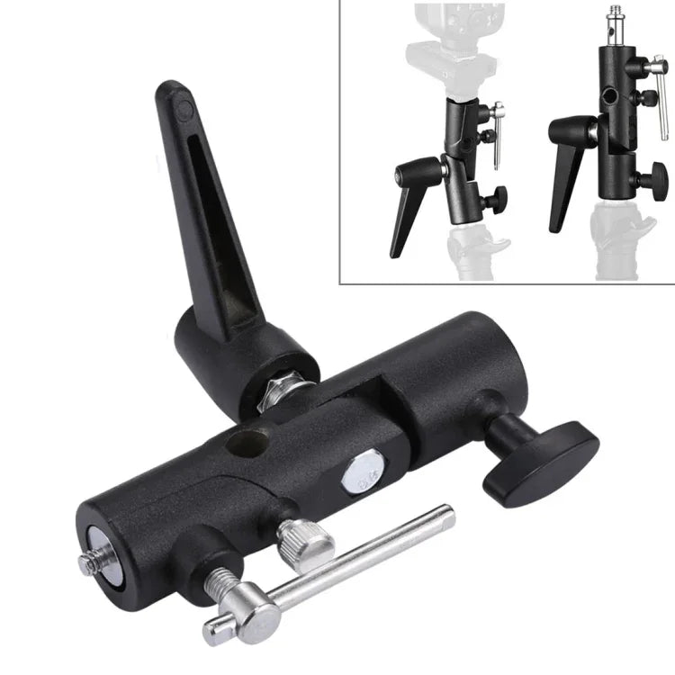 Suporte de Guarda-chuva para Luz de Flash Multifuncional Tipo H, Carga Máxima: 3kg, Suporte Tipo H