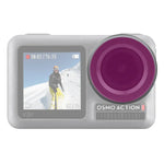 Filtro de Mergulho para Lente Sunnylife OA-FI179 para DJI OSMO ACTION, OA-FI179, Roxo