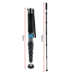 Monopé de Fibra de Carbono para Câmara BEXIN P336C Suporte de Viagem Selfie ao Vivo, P336C