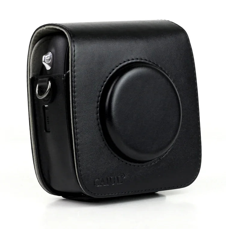Bolsa Protetora Vintage em Pele PU para Câmara FUJIFILM Instax SQUARE SQ10, com Alça de Ombro Ajustável, SQ10