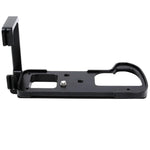 Suporte base de placa L de libertação rápida para fotografia vertical FITTEST LB-GH5 para câmara Panasonic LUMIX GH5 com cabeça de bola metálica, Panasonic LUMIX GH5