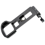 Suporte base de placa L de libertação rápida para fotografia vertical FITTEST LB-A6500 para câmara Sony ILCE-6500 (A6500) com cabeça de bola metálica