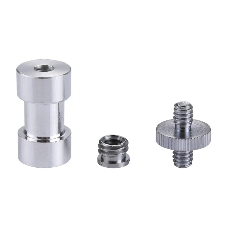 Kit Adaptador de Parafusos 3 em 1 1/4 Macho para 1/4 Macho + 1/4 Fêmea para 3/8 Macho + 3/8 Fêmea para 1/4 Fêmea